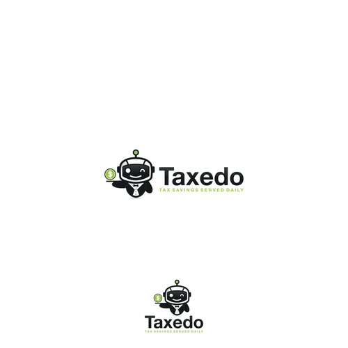 Taxedo = Tax Agent + Tuxedo (kind of a tax butler) Logo design contest