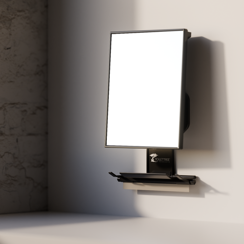 3D Rendering of Fogless Mirror in Shower/Lifestyle Environment (Fogless Mirror CAD file included!)) Design by Bogdan Marchuk
