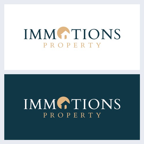 Logo IMMOTIONS PROPERTY Design by Md. Faruk ✅