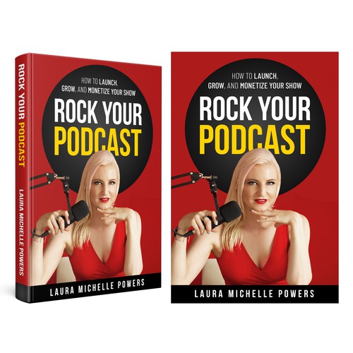 Podcast Book Cover - Rock Your Podcast Design by Whizpro