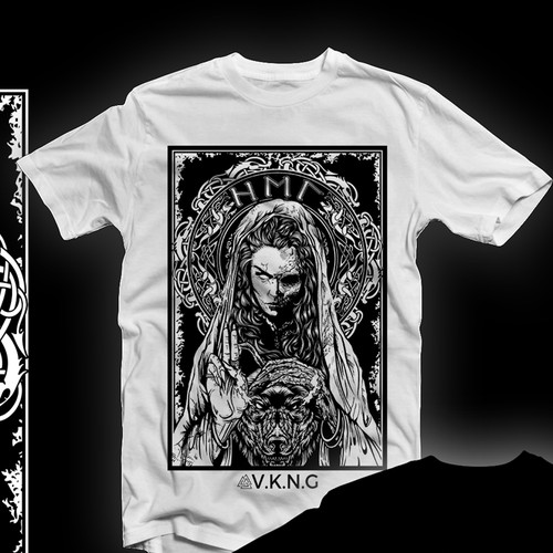 Tshirt mythologie nordique viking, concursos de Camiseta