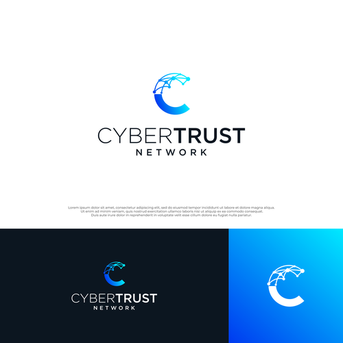 Design for the CyberTrust Network, an innovative platform designed to build trust and change lives Design by dir.de