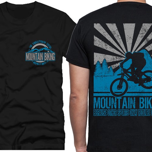 Mountain biking t-shirt design, T-shirt contest