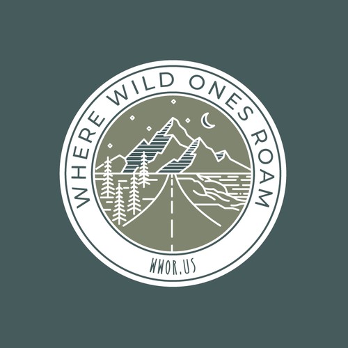 Adventure-Themed Travel Logo for Nomadic Family Design by makenzierv