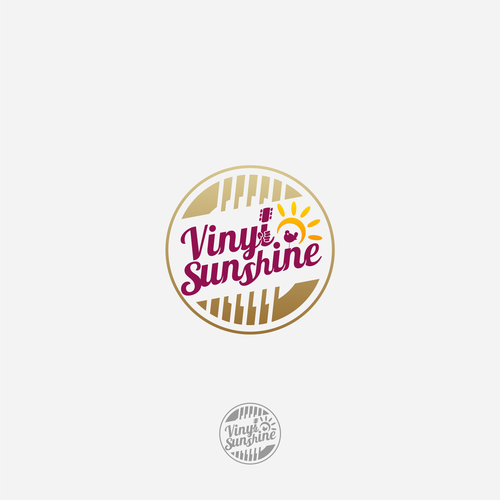 Vinyl Sunshine needs an uplifting retro, 60s/70s BAND logo Design by logologoan