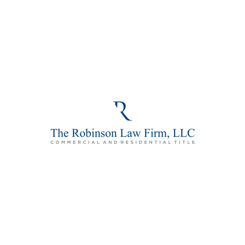 The Robinson Law Firm Real Estate Branch Logo | Logo design contest