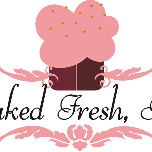 logo for Baked Fresh, Inc. Design by Airamcae01