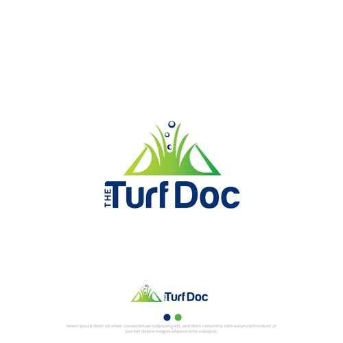 Design a cool artificial grass cleaning and repair logo Design by Web Hub Solution