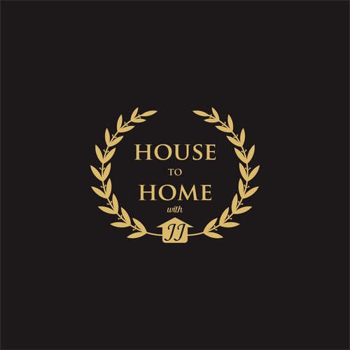 コンペ「"House to Home with JJ" REAL ESTATE AGENT LOGO!!」のデザイン by I. Harisさん 