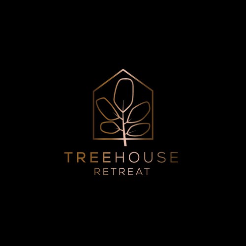 Diseño de Treehouse Hotel Logo de QPR