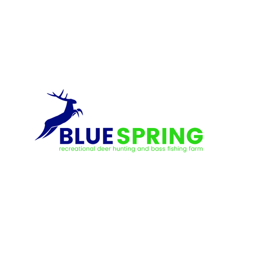 Logo for our Der hunting and bass fishing recreational farm Design by raheesahmed