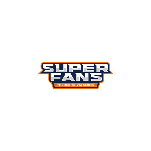 SUPER FANS Theme Trivia Series Logo Design by Goodday✌