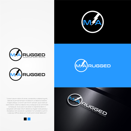 Mid-Atlantic Rugged Systems Logo and Brand Guide Design by Randy Yanuar