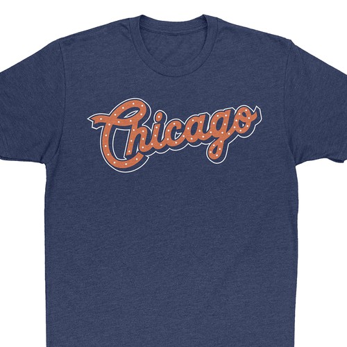 One of a Kind Chicago Themed T-Shirt Design by Ezequiel Serres