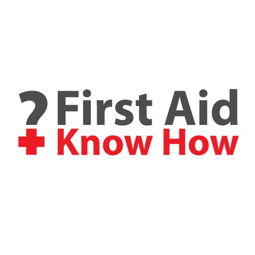 Design di "First Aid Know How" Logo di overprint