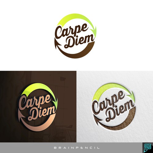 Design vincitore del contest "Carpe Diem社のために、エコロジーをイメージしたイラストロゴをデザインしてください"