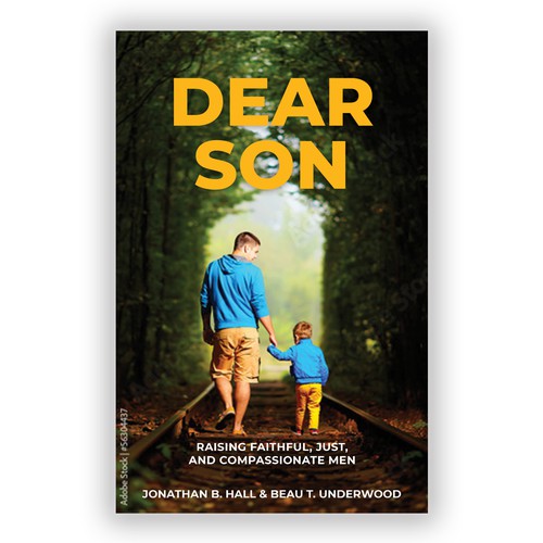 Dear Son Book Cover/Chalice Press Diseño de benling