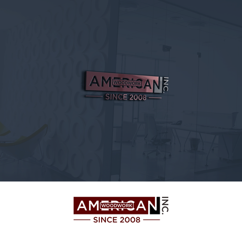 American Woodwork news a new logo Design by NAYLI SS