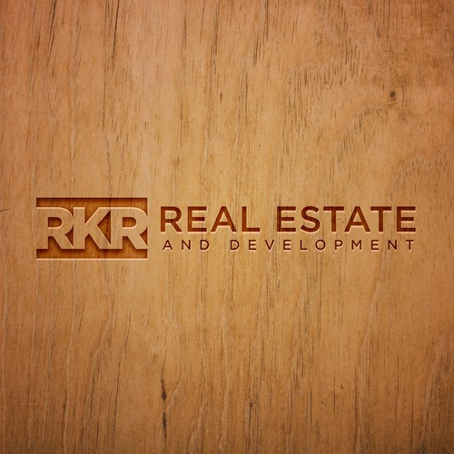 Strong commercial real estate logo to stand apart from parent company Design by medinaflower