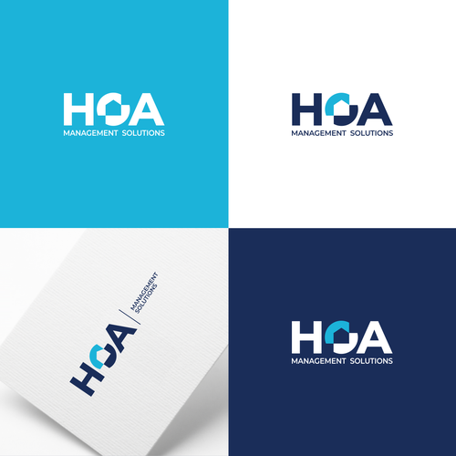 HOA Management Services Logo Design by pixelmatters