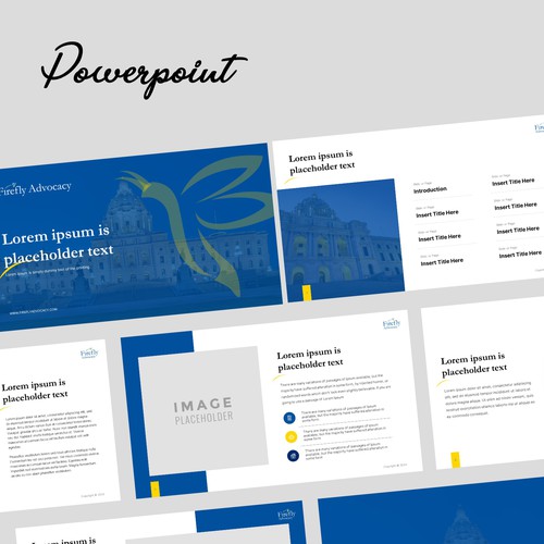 PowerPoint template contest entry by YuhuuSTD