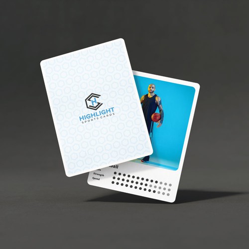 Capture audience interest for sports card trading company with logo. Design by Muh.Zhen