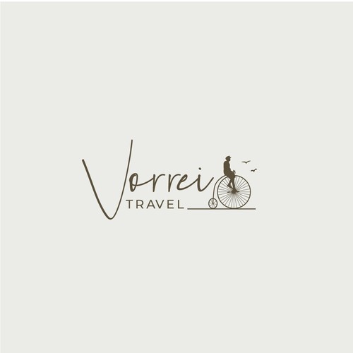 Boho European Travel Logo Design Design by FoxCody