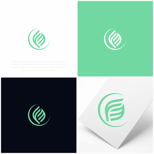 Design a plain logo with 2 initials - Easy to design! Clear instructions Design by colorworks™