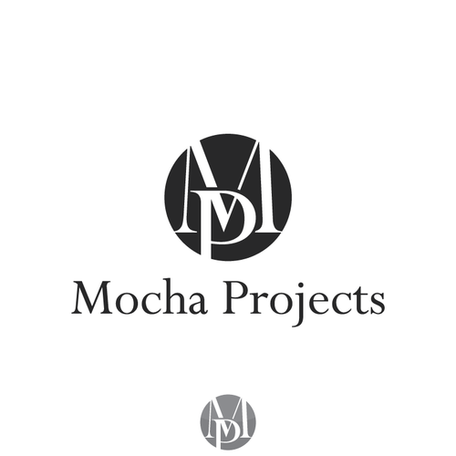 Create the next logo for mocha projects (could use initials MP) Design by Lazars