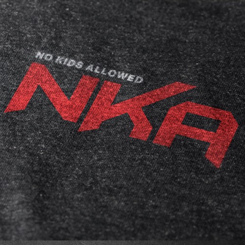 DJ Name Logo Needed for Marketing- NKA (No Kids Allowed) Design by JDRA™
