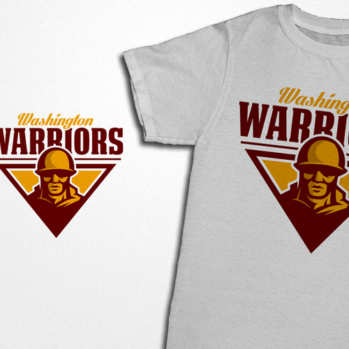 Community Contest: Rebrand the Washington Redskins  デザイン by Rom@n