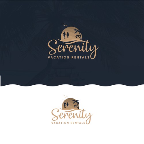 New Vacation home rentals logo for our Airbnb! Design by creativziner