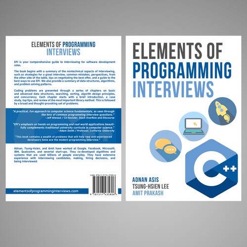 Best Selling Book in Computer Science Needs a New Cover Design by HENRY Designs™