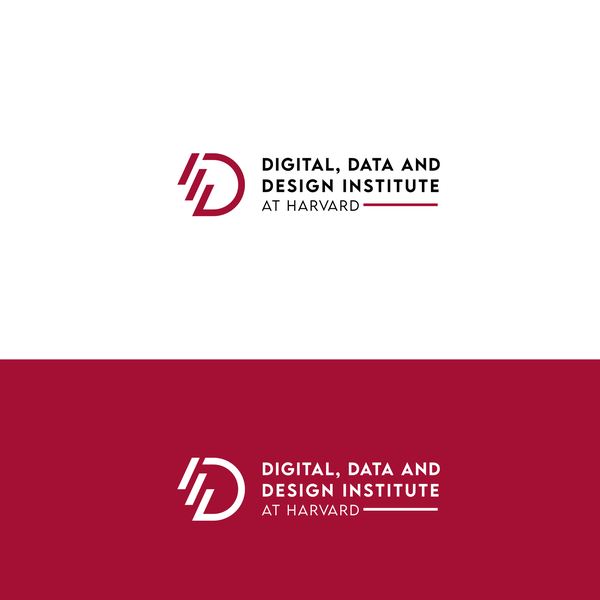 Design by Jinjala titled "Digital, Data, And Design Institute Logo for Harvard Business School, (Harvard University)"