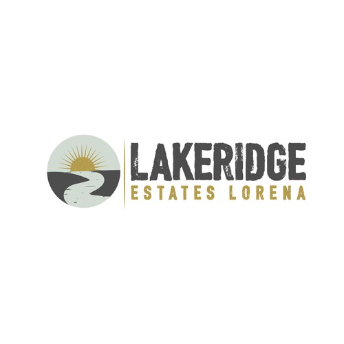 Lakeridge Estates Logo (New Housing Development in Lorena, TX) Design by Inventeour