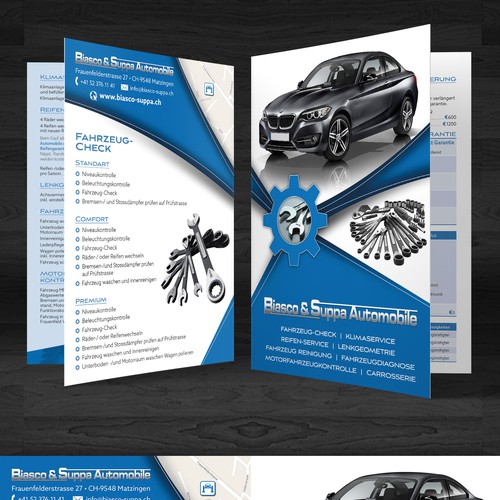 Proposta di design per un contest della categoria Brochure realizzata da AVM Studio