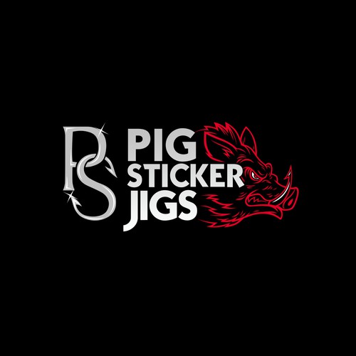 Pig Sticker Jigs/ Fishing Hooks for the Serious Angler. Design by Trafalgar Law