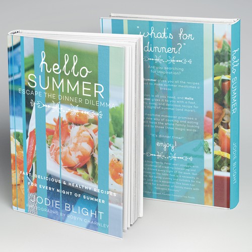 hello summer - design a revolutionary cookbook cover and see your design in every book shop Ontwerp door jeffreybalch