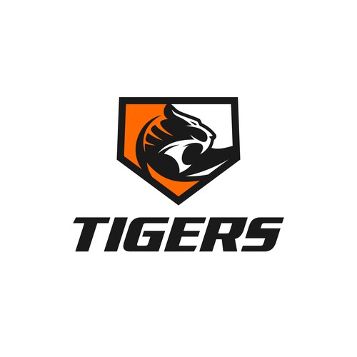 Tigers Baseball Organization Design von Denidon