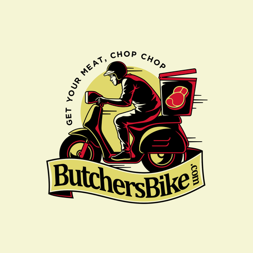 Logo - Butchers Bike Design by Kibokibo