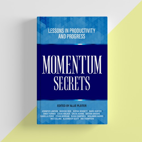 Create a cover for a book about Lessons in Productivity and Progress Design by ShahbazQamar