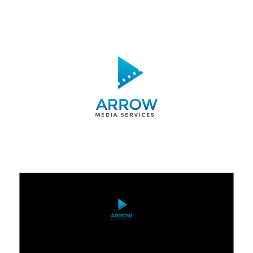 Arrow Media Services needs a simple, straight forward company logo Design by Hello :Design