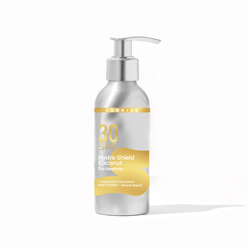 Luxury Sunscreen Label Design by Nadya Nadya