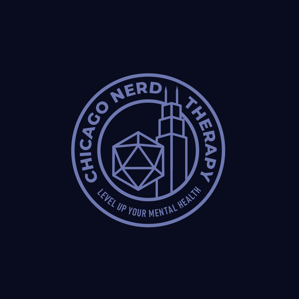 Diseño de YAN studio titulado "Logo for Chicago Nerd Therapy"