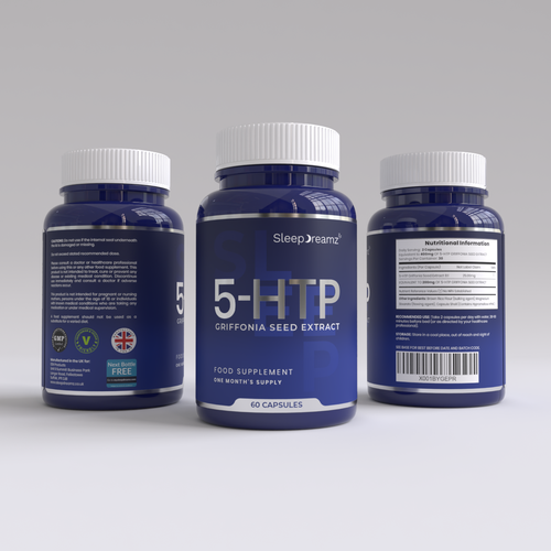 Sleep Supplement Label Design for Global Sleep Brand Design by Tamara.D