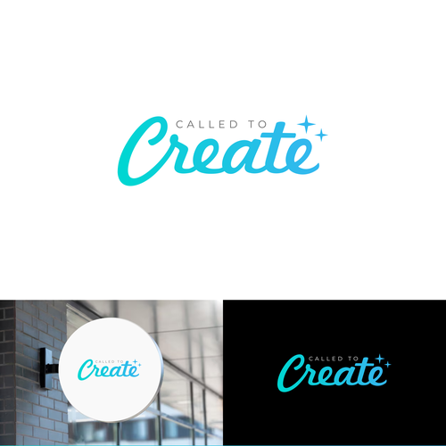 "Called to Create" Logo Design Design by Voos Studio