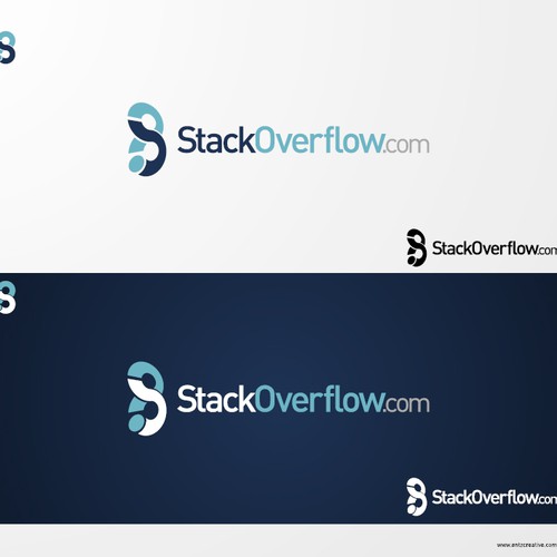 logo for stackoverflow.com Design por Dendo