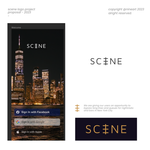 Scene - NYC Nightlife Design by Nine™