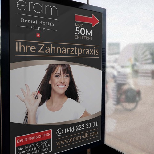 Create a eyecatching poster for a leading dental clinic. Design by dyan saputra