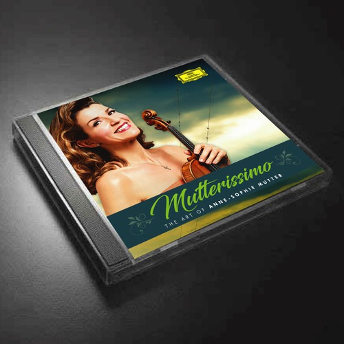 Illustrate the cover for Anne Sophie Mutter’s new album Diseño de EARTH SONG